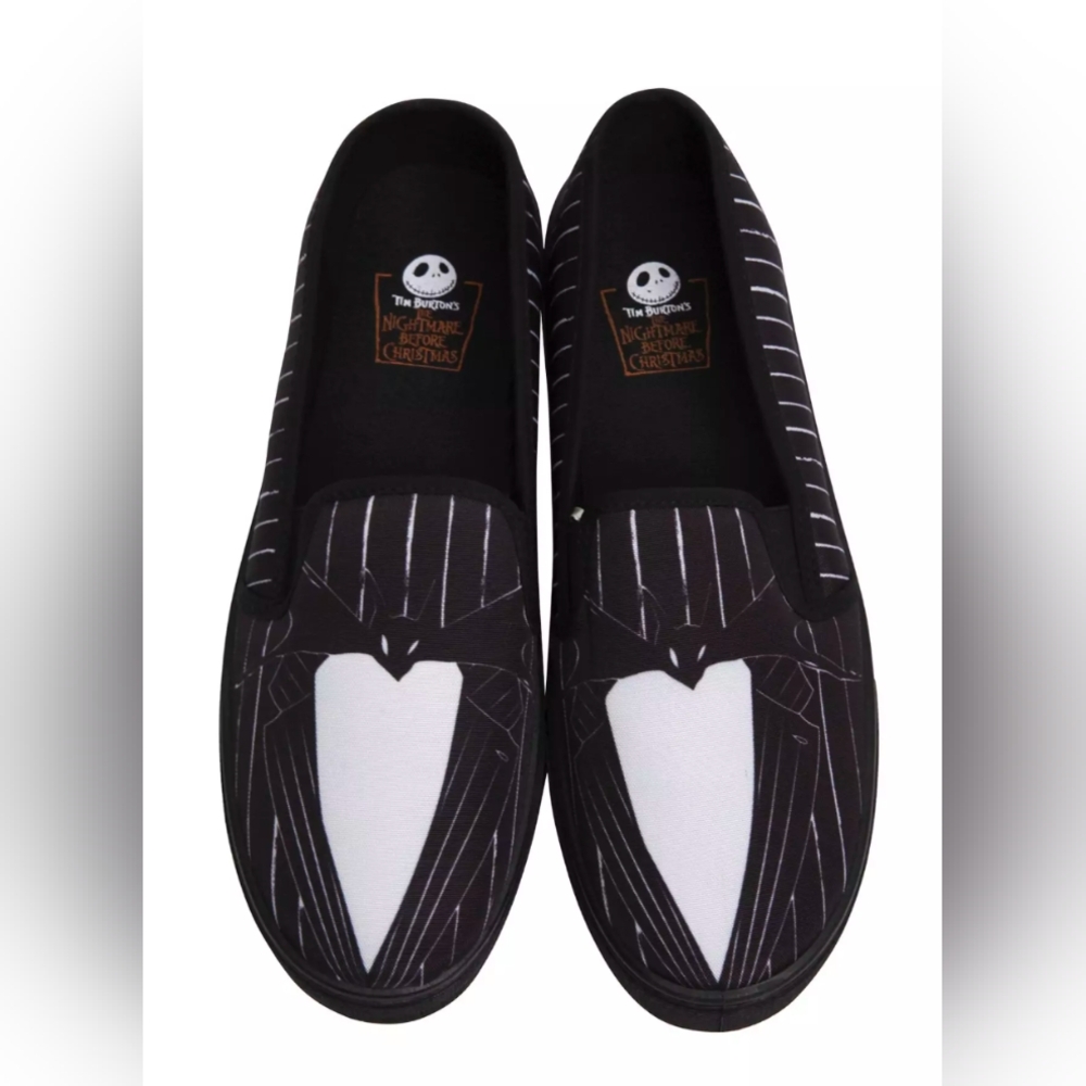 New Nightmare Before Christmas Jack Slip-On Shoes M 7/8